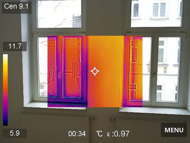 Schimmel Gutachter, Berlin, Dresden, Schimmell am Fenster, Kältebrücken